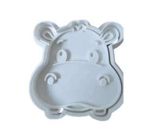 Molde para galletas Rostro Animales - Hipopotamo