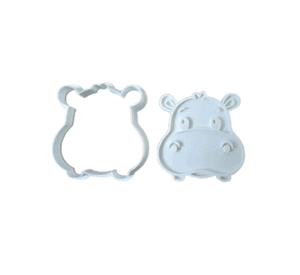 Molde para galletas Rostro Animales - Hipopotamo