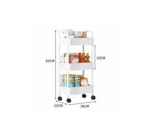 Carro Carrito Organizador Multiuso 3 Niveles Almacenamiento