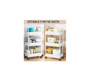 Carro Carrito Organizador Multiuso 3 Niveles Almacenamiento