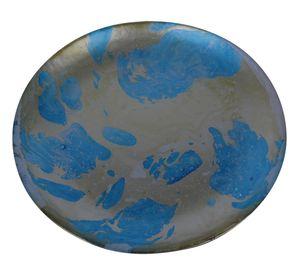 Centro Decorativo Vidrio Light Blue