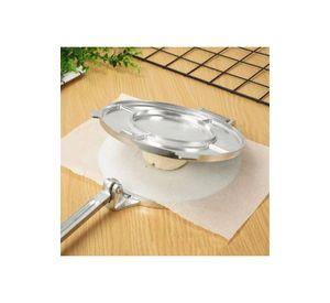 Prensa Tortillas Cocina Acero Inoxidable 20 CM
