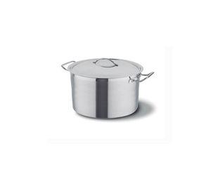 OLLA C/TAPA ACERO INOX FONDO DIFUSOR 58 lt