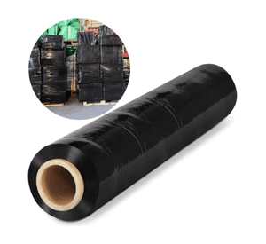 Alusa Industrial Mudanza 3kg Film Plastico Negro De Embalaje