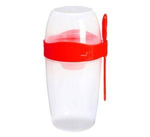 Tapper Contenedor Para Ensalada Con Salsero Cubierto 1000ml