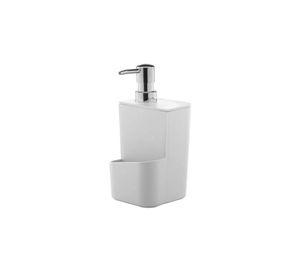 Dispensador Lavaloza Con Porta Esponja Blanco 650 ml