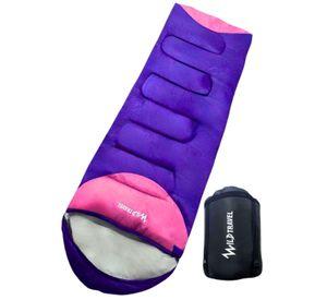 Saco De Dormir Extremo Wild Travel -15° +10° Azul 1800g