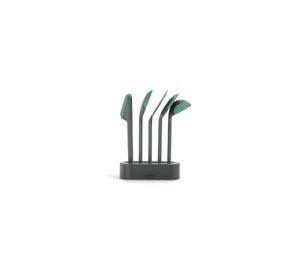 Set de 5 utensilios de cocina anti-rayaduras