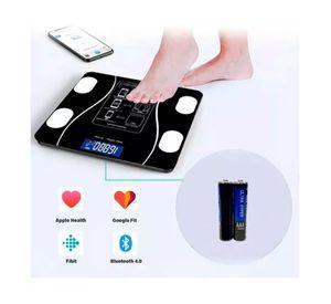 Pesa Digital De Baño Inteligente Recargable Bluetooth