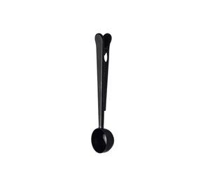 Cuchara pinza sellado café multicolor