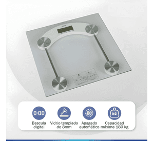 Balanza Electronica Ba o Gimnasio Gym Digital Hasta 180kg