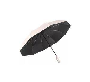 Paraguas automático antivendaval huesos colgable beige