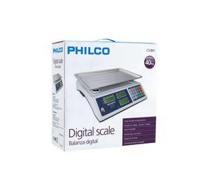 Philco Balanza Digital Acero Inoxidable 40 KG CS841