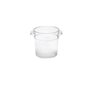 CONTENEDOR POLICARBONATO REDONDO 0,95 LT