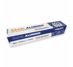 ROLLO PAPEL ALUMINIO 45CMS X 100M