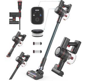 Redkey Aspiradora inalámbrica, aspiradora de palo de 30 Kpa, motor sin escobillas de 350 W