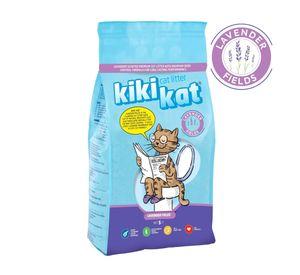 Arena aglomerante KikiKat 8,7kg lavanda