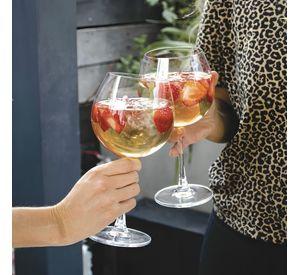 SET 4 COPAS CRISTAL APERITIVO WAYU