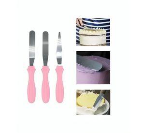 Set 3 Espátulas Repostería Pastelería Decoración Pastel