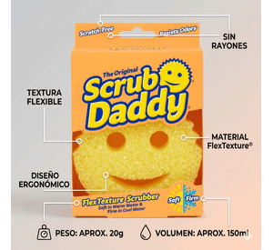Esponja de Limpieza Scrub Daddy 1 Unidad
