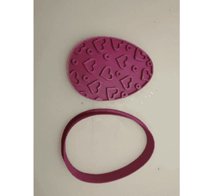 Cortadores de galletas de huevos de pascua (Pack 4 un)