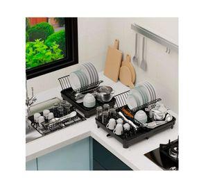 Escurridor De Platos Plegable Secaplatos Para Cocina