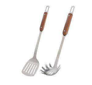 Set 2 Utensilios de Cocina Acero Inoxidable COC05
