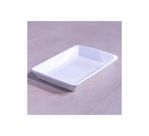 SET DE 6 BANDEJIN RECTANGULAR PORCELANA 28x15CM TOWER