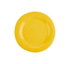 Set de 6 Platos Pc Amarillo 23 Cm