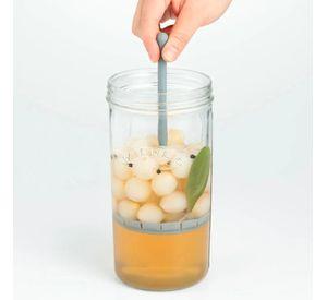 Frasco con Levantador de Aceitunas