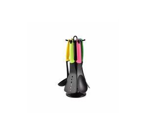 Set 6 Utensilios Cocina Antiadherentes Mango Silicona