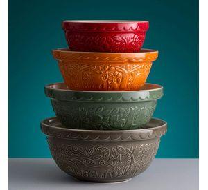 Bowl In The Forest Rojo 21cms