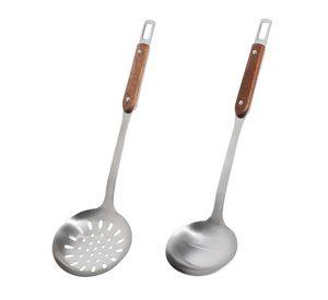 Set 2 Utensilios de Cocina Acero Inoxidable COC02