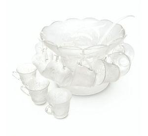 Set Ponchera 27 Piezas Vidrio 5lts