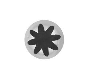 BOQUILLA ESTRELLA 8P INOX Ø14 X Ø24 X 42 MM