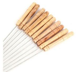 X20 Pinchos De Anticuchos Brochetas Asados Fierros Fierritos