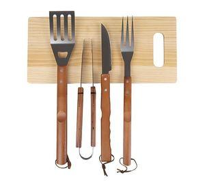 Set Parrillero Brasas 5 Piezas  Doral