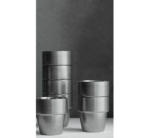 Taza Doble pared 300 ml - Acero inoxidable