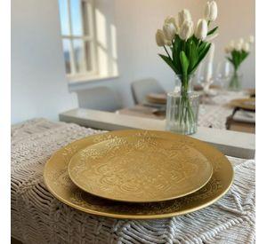 Set de 2 platos decorativos - Diseño mándala