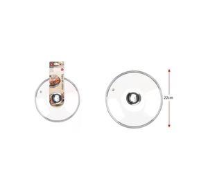 TAPA DE VIDRIO 22CM