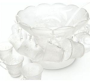 Set Ponchera 27 Piezas Vidrio 5lts