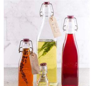 Botella Kilner Tapa Roja Cierre Clip 1Lt