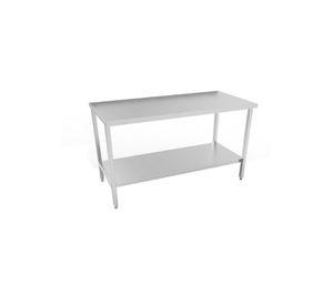 MESÓN DE TRABAJO CENTRAL ACERO INOX 140 x 70 x 85 cm