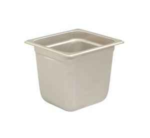 Contenedor GN Ac. Inoxidable 1/6 2,5 lts