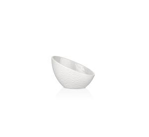 BOWL MELAMINA BORDE CASCADA BLANCO 13.5 X 12.5 CM LINEA TILDA