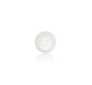 BOWL MELAMINA BORDE CASCADA BLANCO 13.5 X 12.5 CM LINEA TILDA