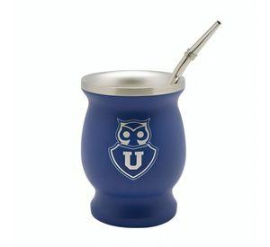 Mug Mate Con Bombilla Clásico 200ml Universidad de Chile