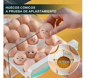 Organizador De Huevos Caja Para 40 Huevos 2 Niveles