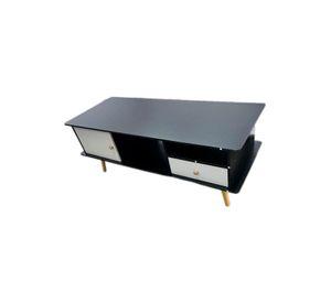 Mesa De Centro 120x48x46cm con 2 cajones Chic Home