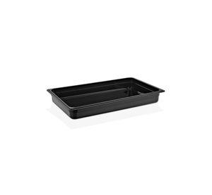 CONTENEDOR GN POLICARBONATO NEGRO 1/1X6 CMS